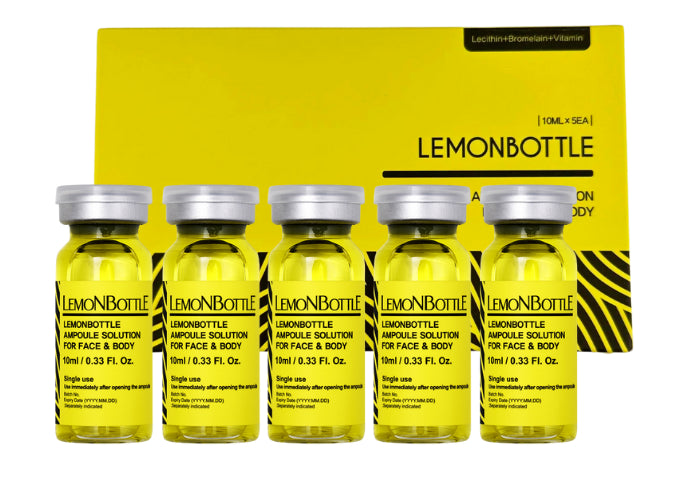Lemonbottle 5 x 10ml - Fat Dissolving | SC Supplies