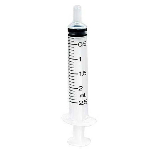 2.5ml Luer Lock Syringe (10) - SC Supplies