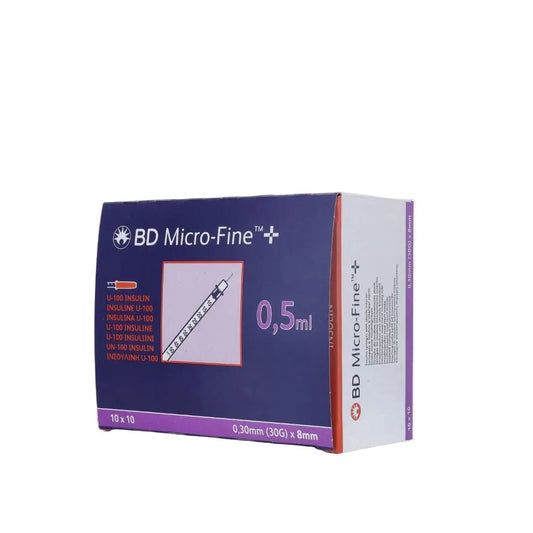 BD Micro-Fine+ Insulin Needles 30G x 8mm Aesthetics 10 Pack - SC Supplies