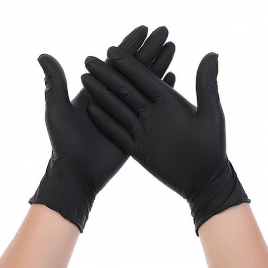 Black Disposable Gloves - SC Supplies