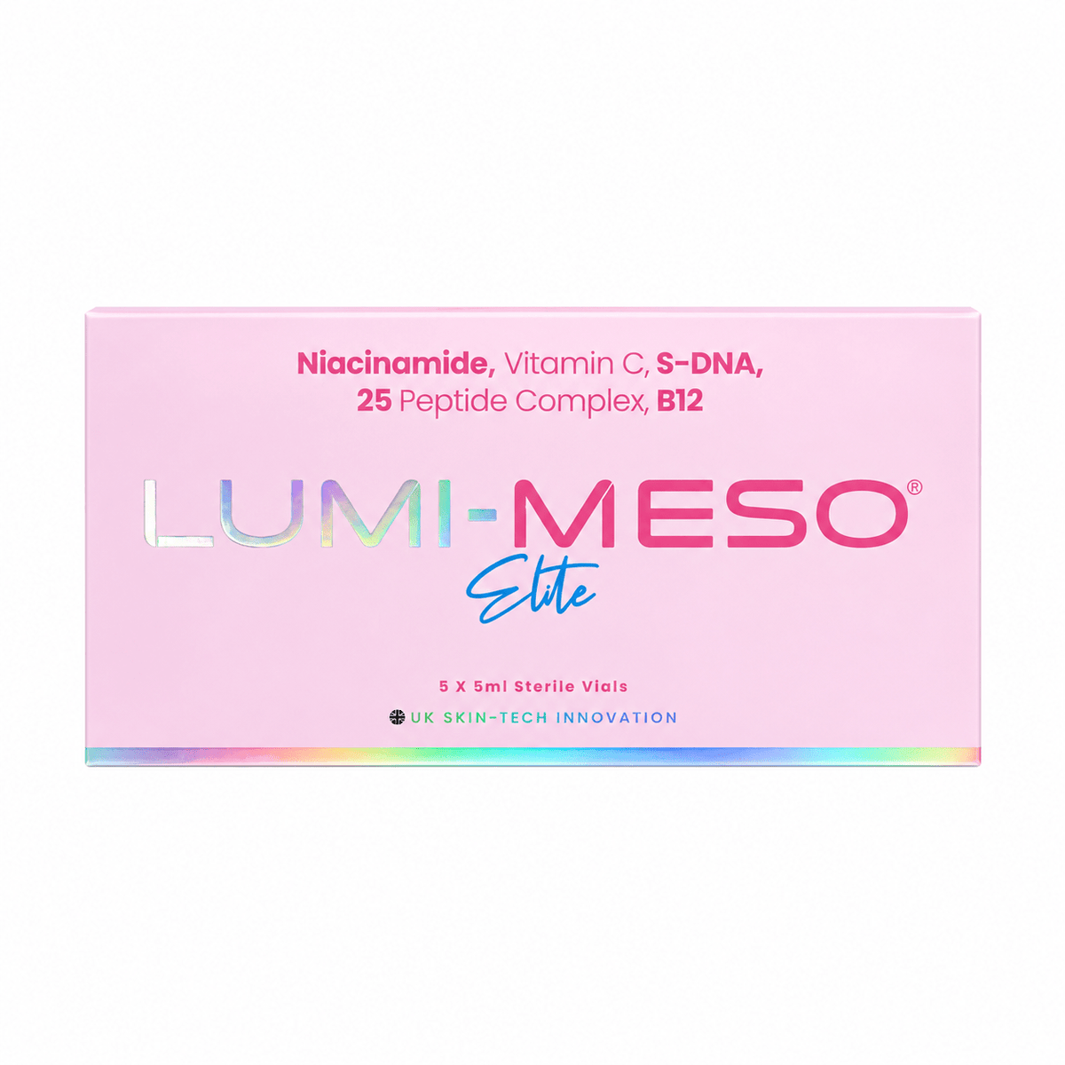 LUMI-MESO ELITE Microneedling Serum (5 x 5ml vials) - SC Supplies