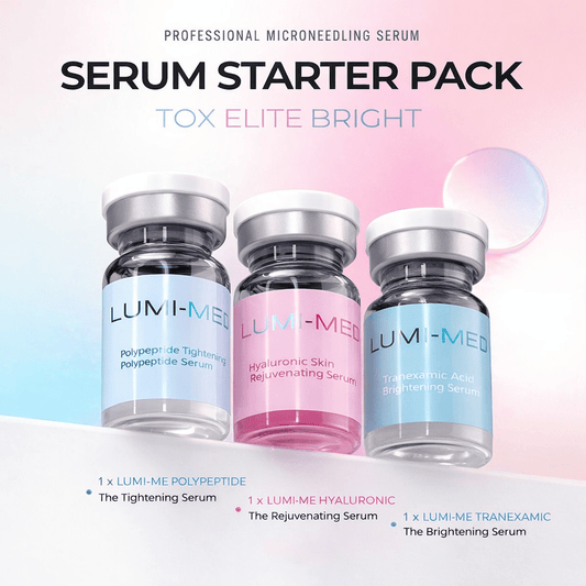 LUMI-MESO Microneedling Serum Starter Pack (3 x 5ml vials) - SC Supplies