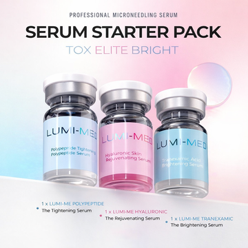 LUMI-MESO Microneedling Serum Starter Pack (3 x 5ml vials)