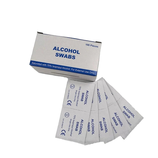 Pre-Injection Alcohol Swabs (100) - SC Supplies